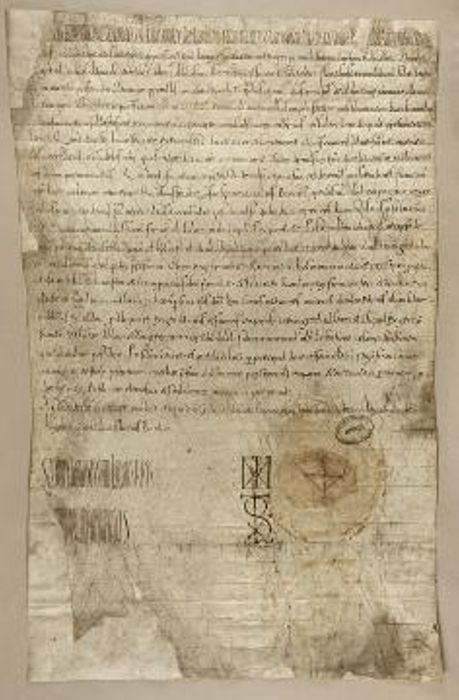 Diplôme de Hugues Capet pour l'abbaye de Fleury - 993.