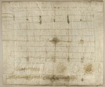 Charte de Charles le Chauve pour l'abbaye de Ferri�res - mai 841. 